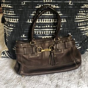 Gorgeous Brown Coach Purse 💐